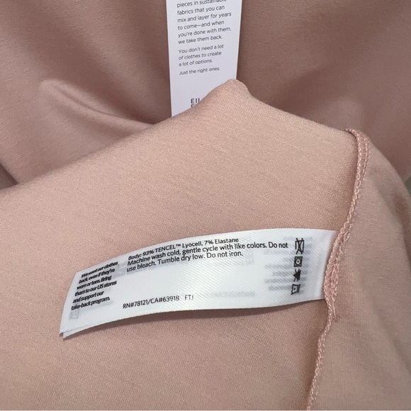 Eileen Fisher Fine Jersey Crew Neck Top NEW - Picture 4 of 7